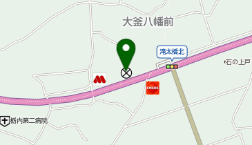 盛岡西警察署大釜駐在所の地図画像