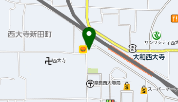 奈良警察署西大寺交番の地図画像