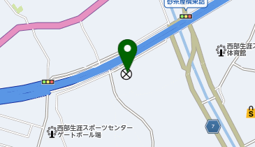 奈良西警察署富雄南交番の地図画像