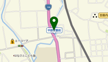 西和警察署平群交番の地図画像