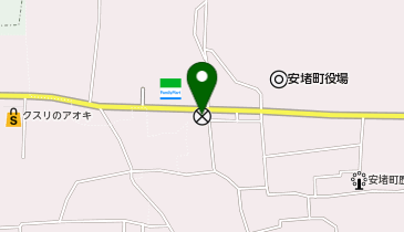 西和警察署安堵交番の地図画像