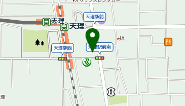 天理警察署天理総合駅前交番の地図画像