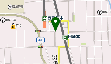 天理警察署田原本駅前交番の地図画像