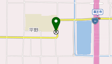 天理警察署 川西交番の地図画像