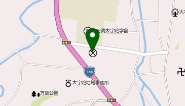 桜井警察署大宇陀幹部交番の地図画像