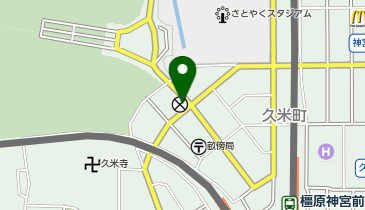 橿原警察署橿原神宮前交番の地図画像