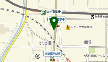 高田警察署近鉄高田駅前交番の地図画像