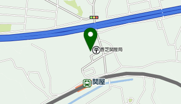 香芝署関屋交番の地図画像