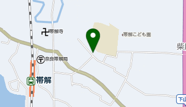 奈良警察署帯解駐在所の地図画像