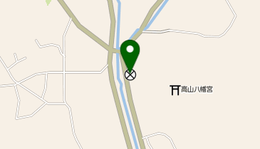 生駒警察署高山駐在所の地図画像