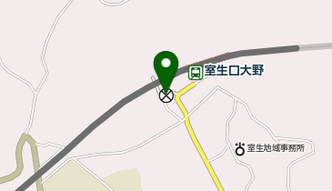 桜井警察署大野駐在所の地図画像