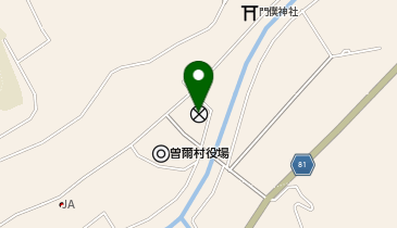 桜井警察署曽爾駐在所の地図画像