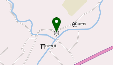 桜井警察署御杖駐在所の地図画像