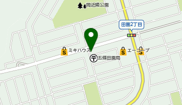 五條警察署牧野駐在所の地図画像