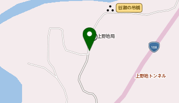 五條警察署上野地駐在所の地図画像