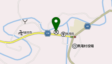 吉野警察署黒滝駐在所の地図画像