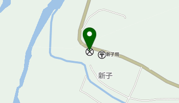 吉野警察署新子駐在所の地図画像