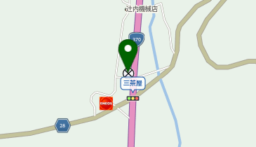 吉野警察署三茶屋駐在所の地図画像