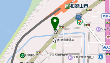 和歌山西警察署和歌山市駅前交番の地図画像