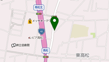 和歌山西警察署高松交番の地図画像