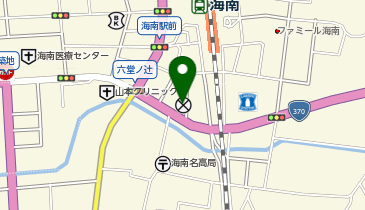 海南警察署海南駅前交番の地図画像