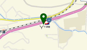 海南警察署下津交番の地図画像