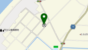 北上警察署立花駐在所の地図画像