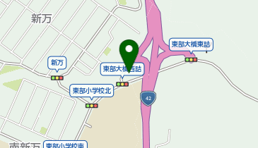 田辺警察署新万交番の地図画像