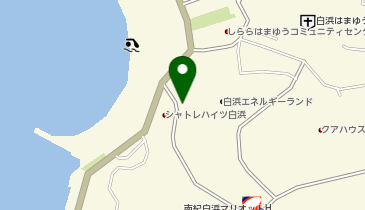 白浜警察署白良浜交番の地図画像