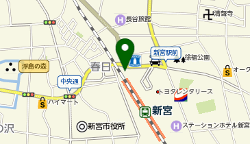 新宮警察署新宮駅前交番の地図画像