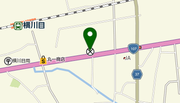 北上警察署横川目駐在所の地図画像