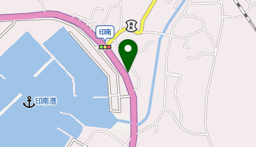 御坊警察署印南駐在所の地図画像