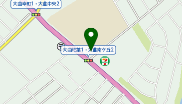 厚別警察署大曲交番の地図画像