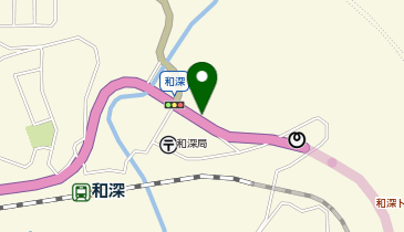 新宮警察署和深駐在所の地図画像