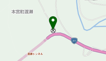 新宮警察署湯峯駐在所の地図画像