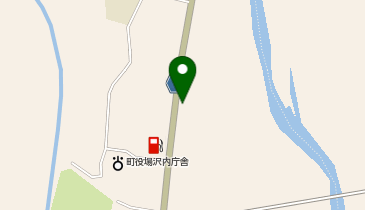 北上警察署沢内駐在所の地図画像