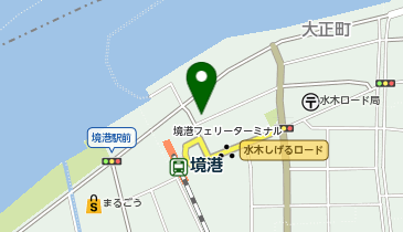 境港警察署境港駅前交番の地図画像