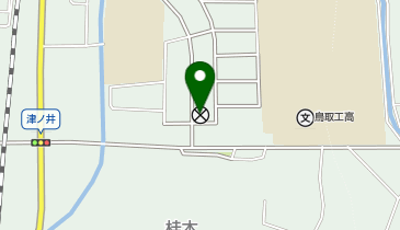 鳥取警察署桂木駐在所の地図画像