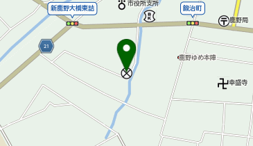 浜村警察署鹿野駐在所の地図画像