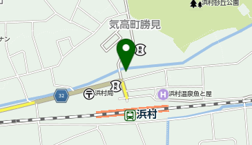 浜村警察署浜村駐在所の地図画像