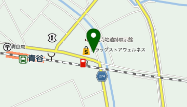 浜村警察署青谷駐在所の地図画像