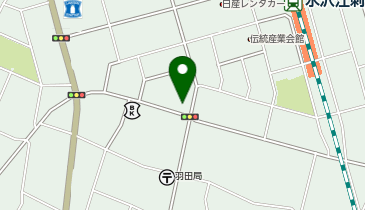 奥州警察署羽田駐在所の地図画像