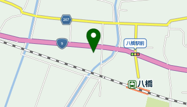 琴浦大山警察署八橋駐在所の地図画像