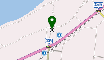 琴浦大山警察署富長駐在所の地図画像