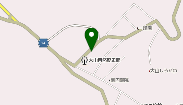 琴浦大山警察署大山寺駐在所の地図画像