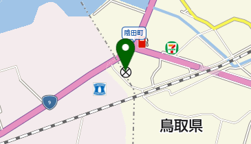 米子警察署陰田駐在所の地図画像