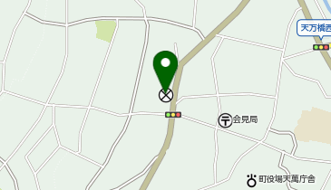 米子警察署天万駐在所の地図画像