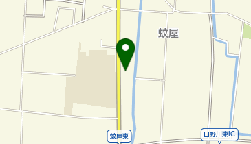 米子警察署蚊屋駐在所の地図画像