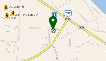 黒坂警察署大殿駐在所の地図画像