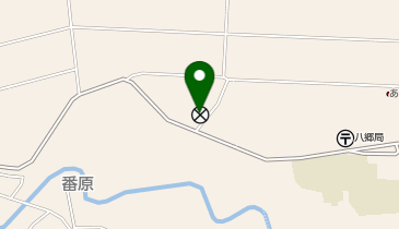黒坂警察署番原駐在所の地図画像